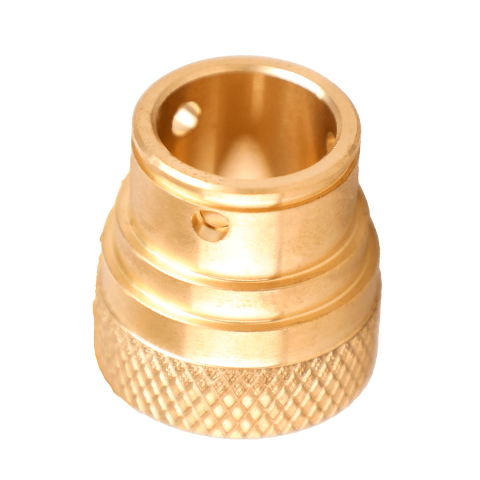 Precision Turning Brass Serrated Connector