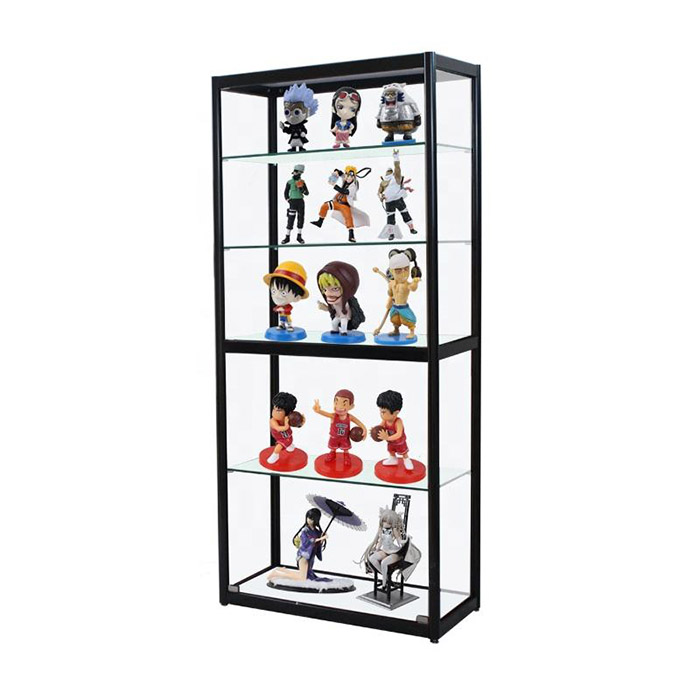 Large Glass Toy Action Figure Display Cabinet