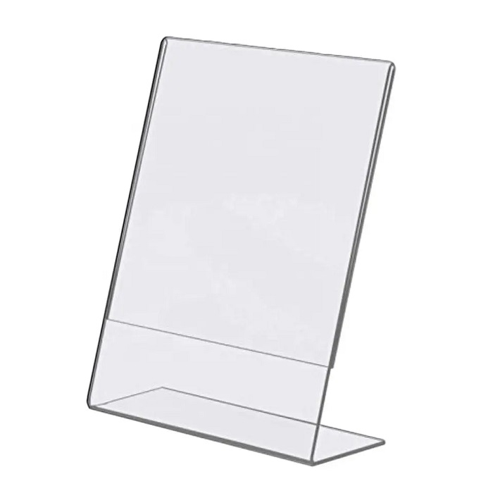 Plastic Table Top Acrylic Tabletop Sign menu Holder