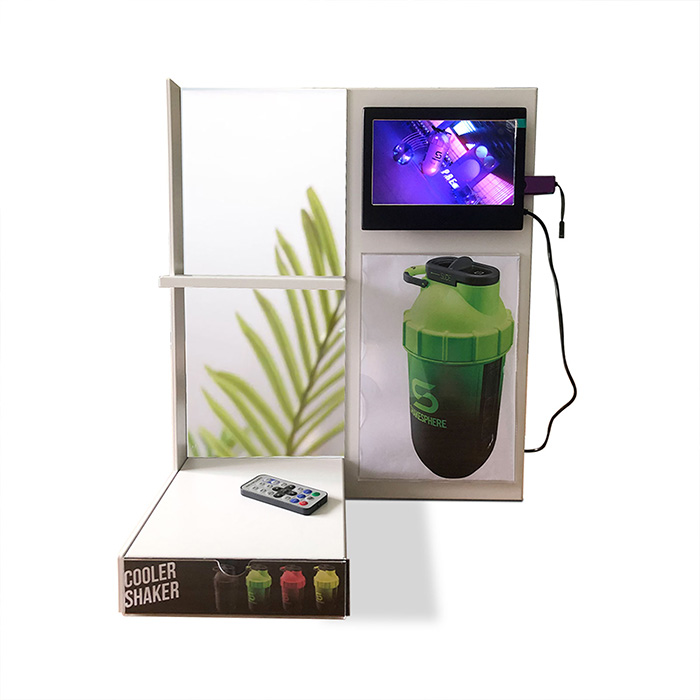 Advertising Retail Pop Display Stands With LCD