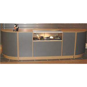 Jewellery Checkout Counter Glass Counter Display Cabinet