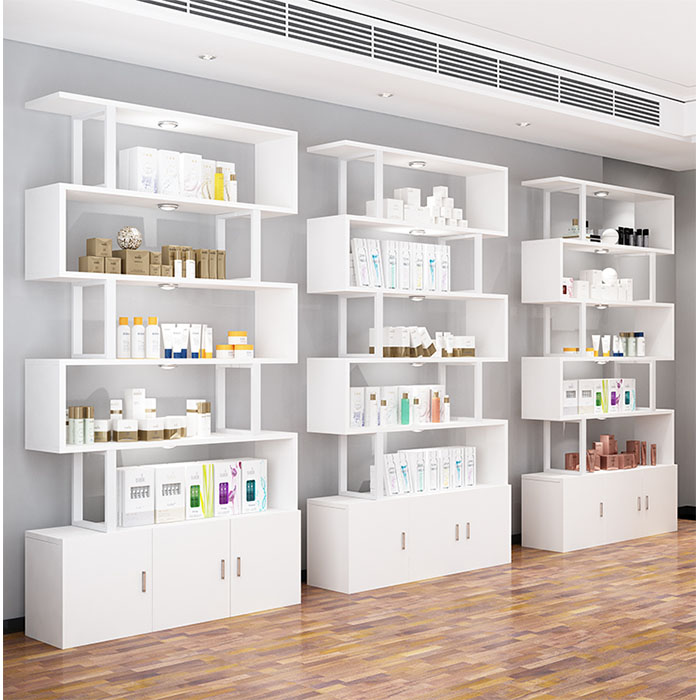 Beauty Supply Store Display Rack For Shop Cosmetic Shelf