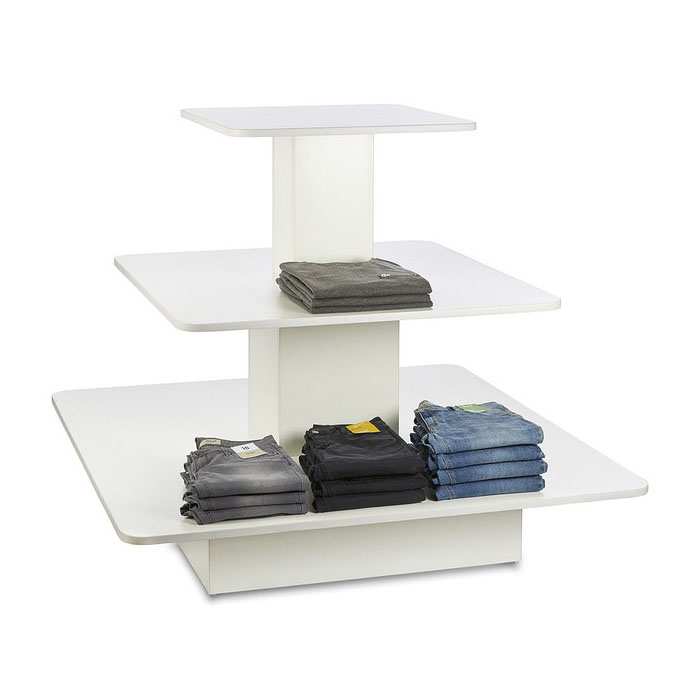 Boutique Store 3 Tiered Retail Display Tables