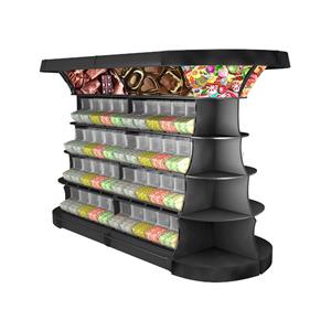 Supermarket Candy Store Shelf Display Racks