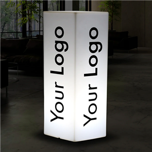 Sinalização acrílica para publicidade em caixa de luz LED