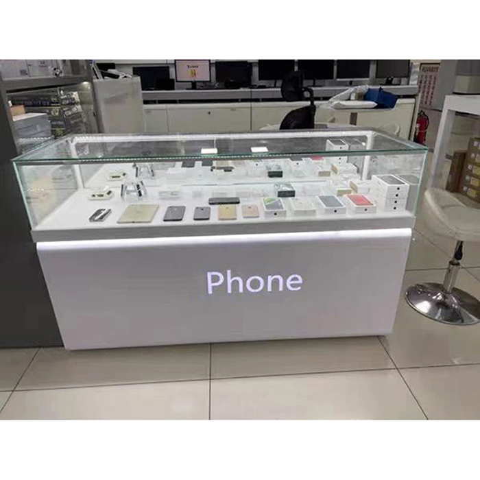 retail Mobile Phone Display cabinet showcase furniture