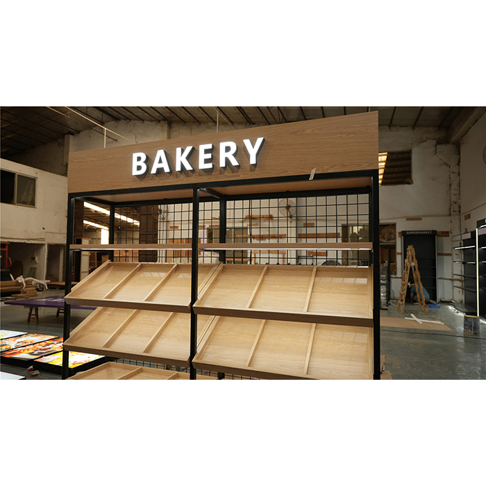 Bakery Shop Bread Cake Display Cabinet Showcase