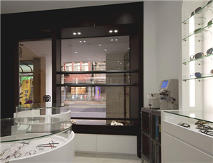 Maßgeschneiderte Design-Einrichtungen für Brillengroßhandel und Ladenregale