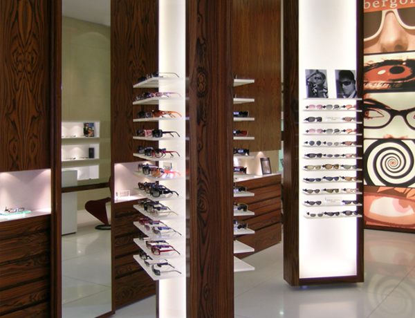 eyewear display cabinet