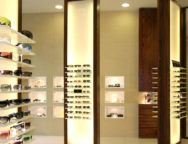 eyewear display cabinet