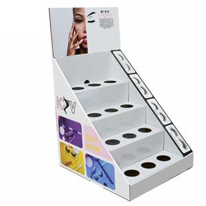 Custom Pdq Cosmetic Cardboard Tabletop Display Box