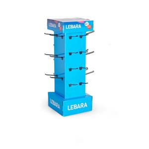 Rotatable Corrugated Cardboard Counter Table Display Stand