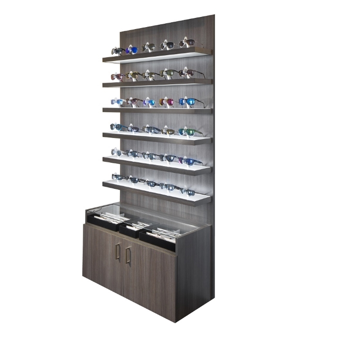 Optical Display Shelves Sunglasses Display Rack Stand