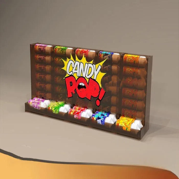 Countertop Cardboard Candy Pdq Display Stand Box