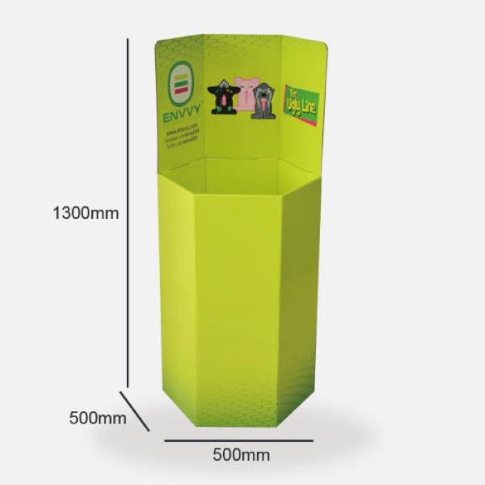 Custom Store Display Box Cardboard Dump Bin Display Boxes