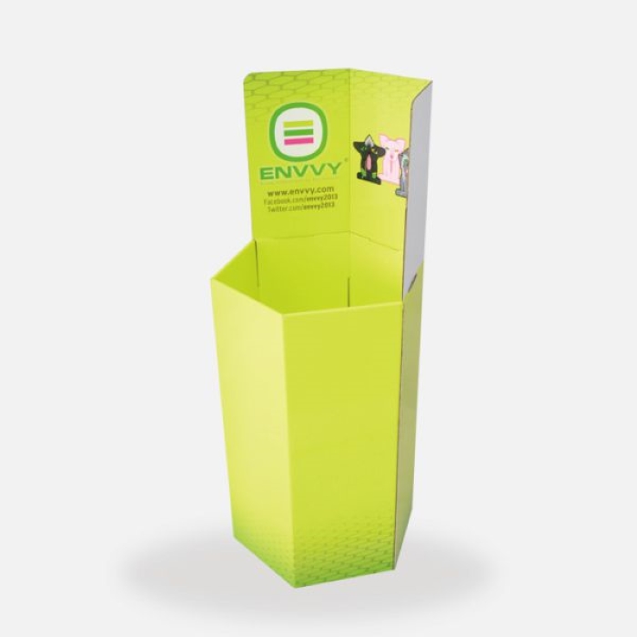 Custom Store Display Box Cardboard Dump Bin Display Boxes