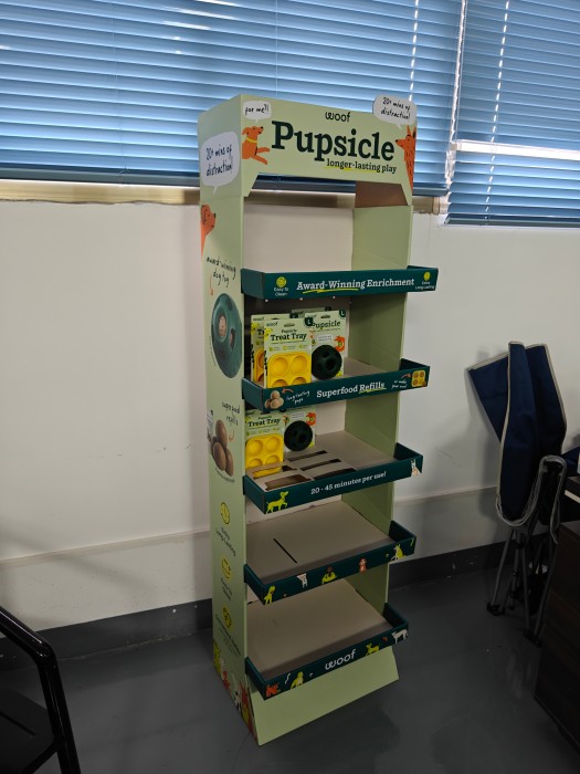 Cardboard Display Stand