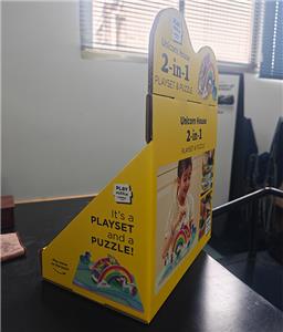 How to make a cardboard stand for a display