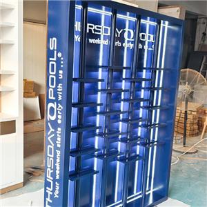 Elevate Your Pool Model Presentations with a Wooden Display Stand When showcasing intricate pool designs, the right display solution can trans