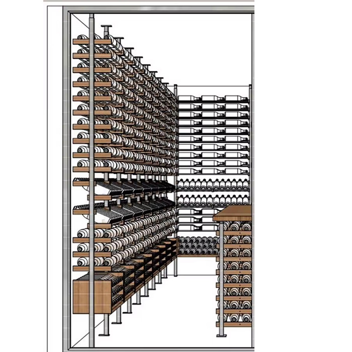 wine store displays
