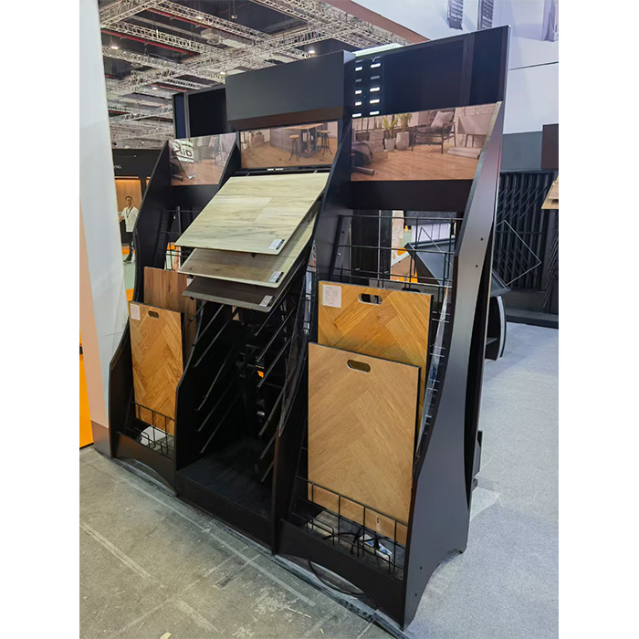 3 tier wooden floor stand