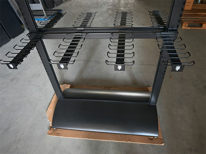 baseball bat display rack