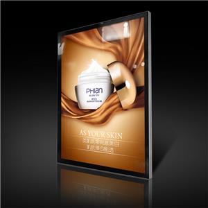 Custom Aluminum Frame Advertising Light Boxes Led Waterproof Menu Movie Poster Ultra Slim Light Box Display for Outdoor