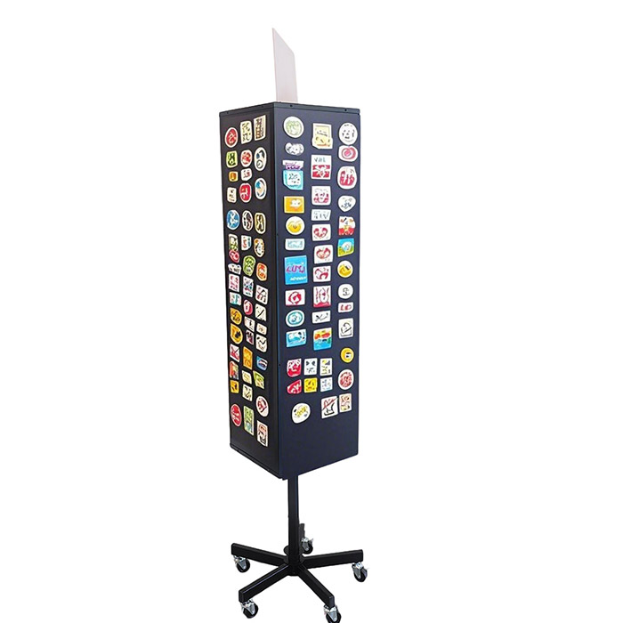Rotating Fridge Magnet Display refrigerator souvenir magnet display