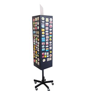 Rotating Fridge Magnet Display refrigerator souvenir magnet display