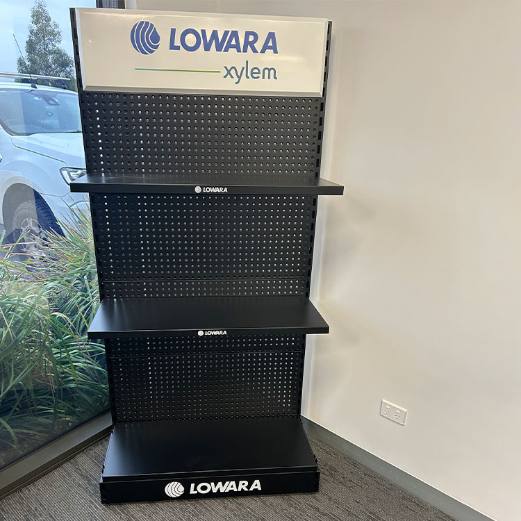 pegboard display