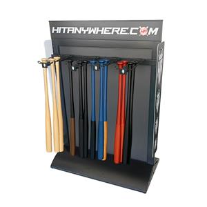 Baseball Bat Display Rack Stand Holder for Showroom Racking
