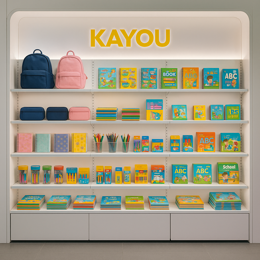 Metal LED Display Shelf Lighted Retail Store Stand