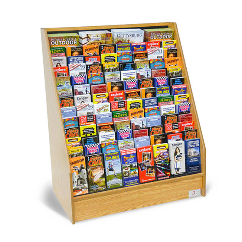 newspaper display rack