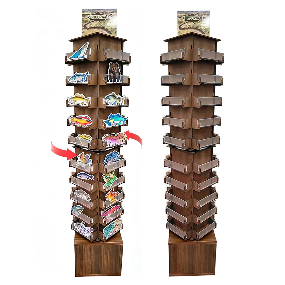 sticker display stand