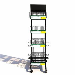 Rotating Retail In-Store Umbrella Display Stand
