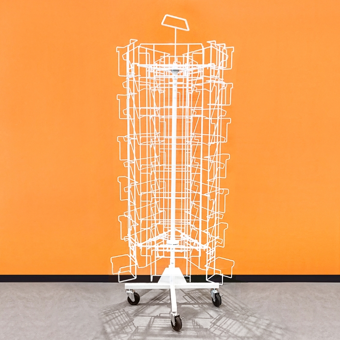 Rotating Brochure Display Stand