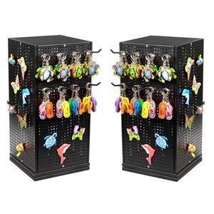 Sleutelhangershouder displayrek voor juweliers en cadeauwinkels: een ruimtebesparende presentatieoplossing