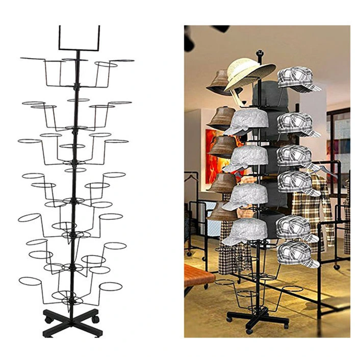 Professional Cap Display Rack Solutions for Modern Clothing Retail Stores