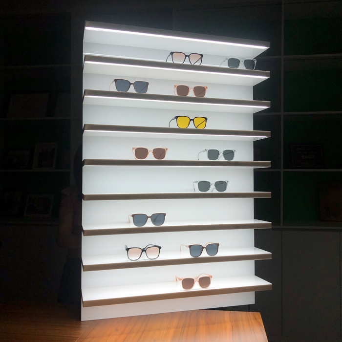 Eyewear Display Shelves