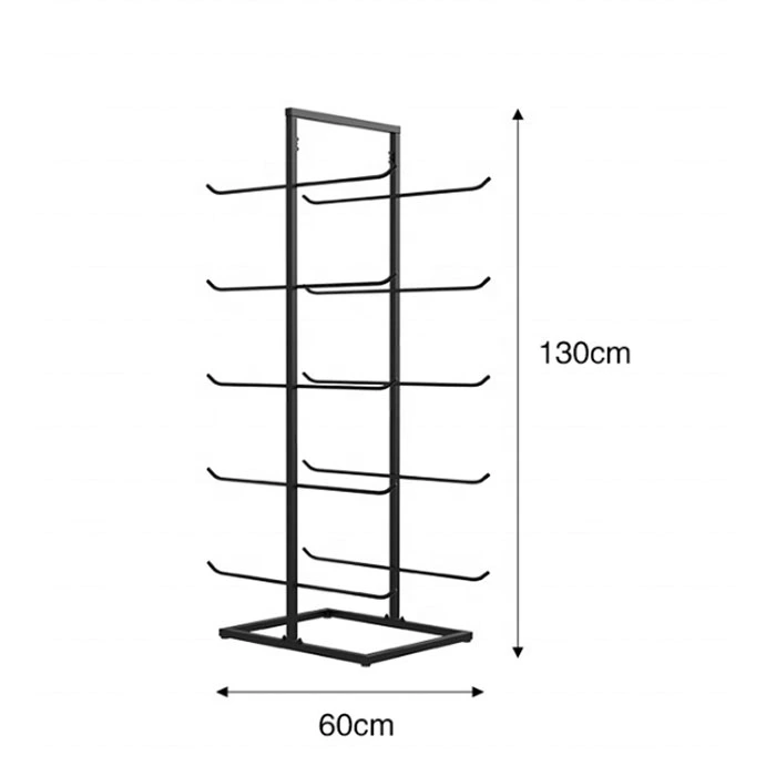commercial rug display rack
