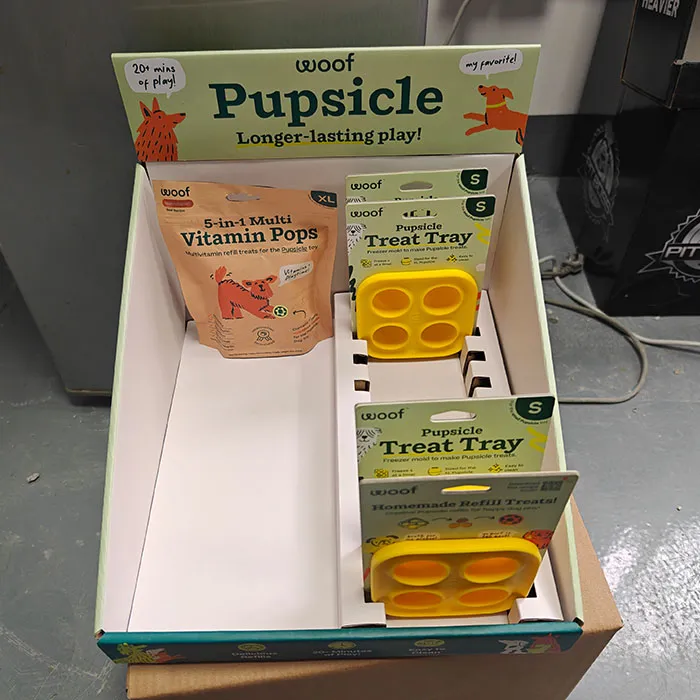 cardboard pdq displays