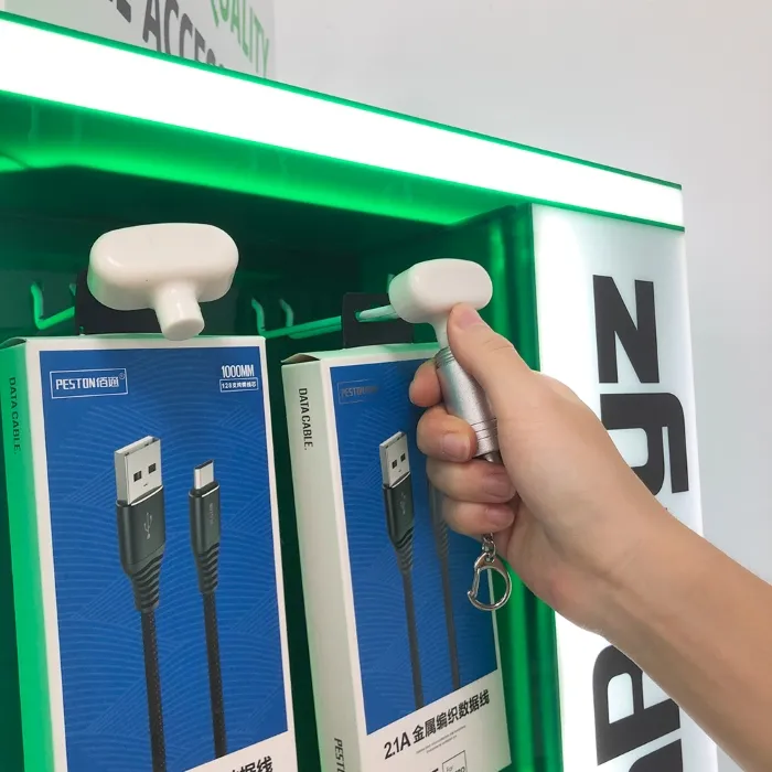 mobile phone accessories display rack