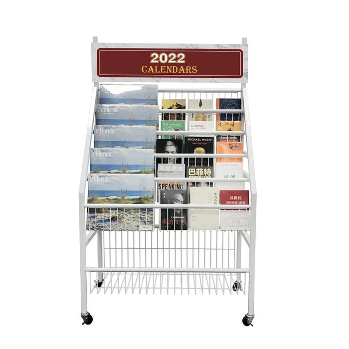 What is the difference between literature racks and greeting card display stands