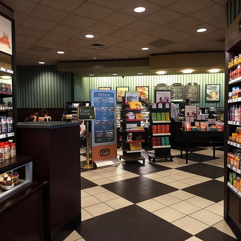 Coffee Bean Display Stand for Coffee Shops and Retail Stores