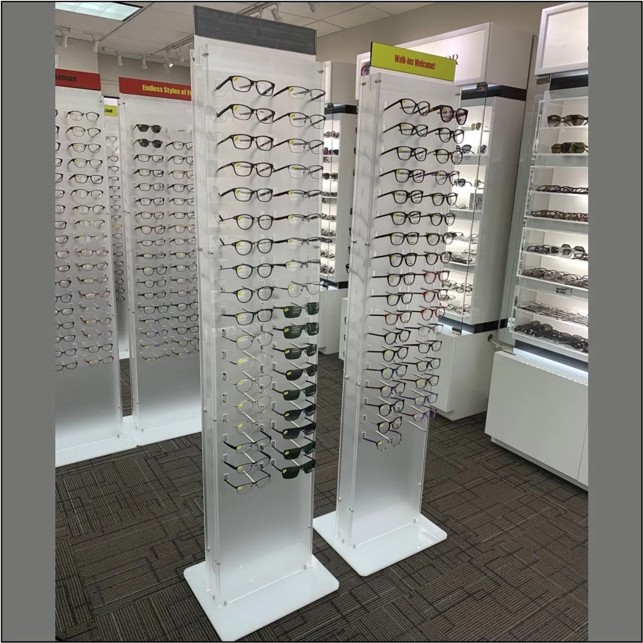 Acrylic Eyewear Display Rack for Optical Retail