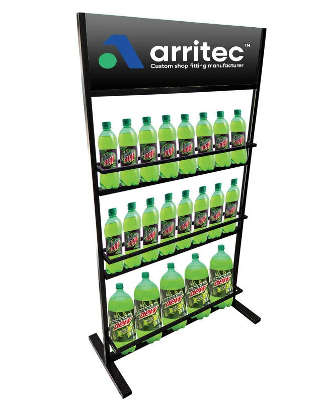 How to choose a display rack for canned drinks and beverages