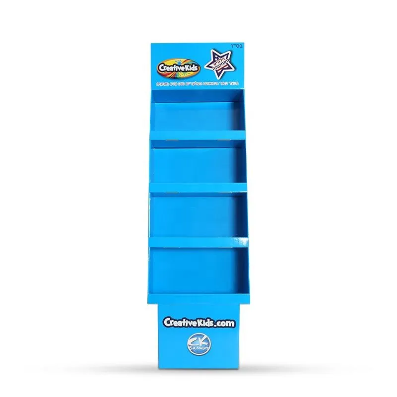 cardboard toy display rack for retail stores