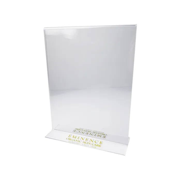 A4 acrylic table sign holder