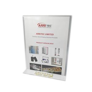 Are acrylic table sign holders durable for daily use?
