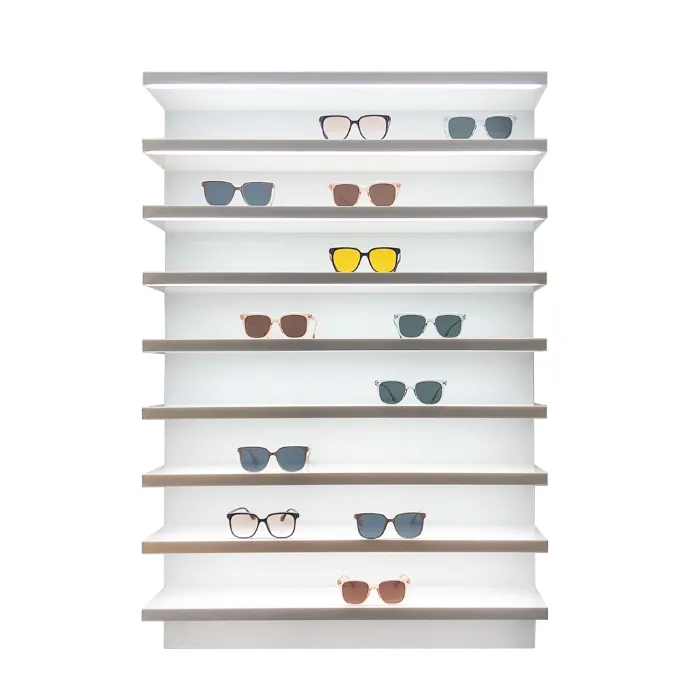 How to organize eyewear using wall display shelves? How to organize eyewear using wall display shelves?